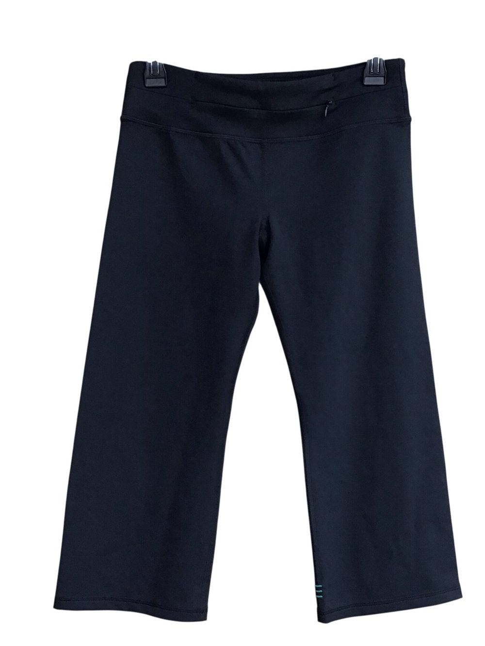 Nancy Rose Performance Rocker Crop Yoga Pants NEW